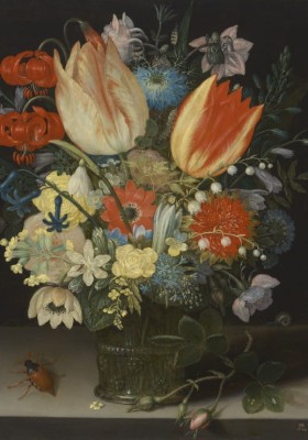 Grafika 1000 - Peter Binoit: Still Life with Tulips, 1623