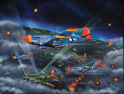 SunsOut 500  XXL - Night Fighters-The Tuskegee Airmen