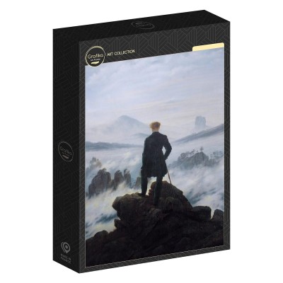 Grafika 1000 - Caspar David Friedrich - Wanderer above the sea of fog, 1818