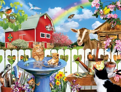 SunsOut 300 XXL - Spring Bird Bath