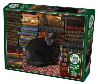 Cobble Hill 1000 - Library Cat