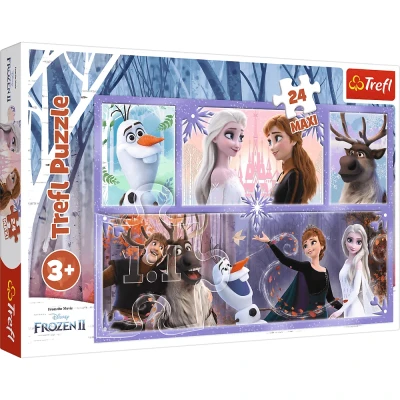 Trefl 24 Maxi -Świat pełen magii / Disney Frozen 2