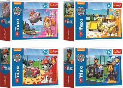 Trefl 20 miniMAXI - Pojazdy ratunkowe / PAW Patrol (mix )
