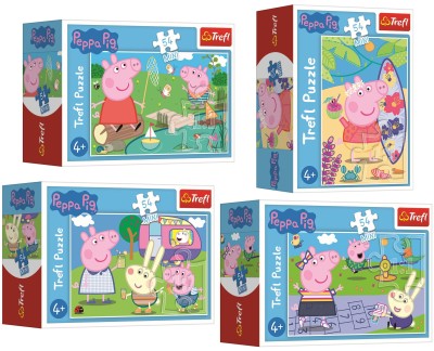 Trefl 54 mini - Wesoły dzień Świnki Peppy / Peppa Pig(mix)