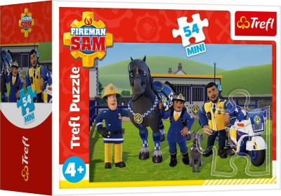 Trefl 54 mini - Strażak Sam w gotowoŚci / Fireman Sam (mix)