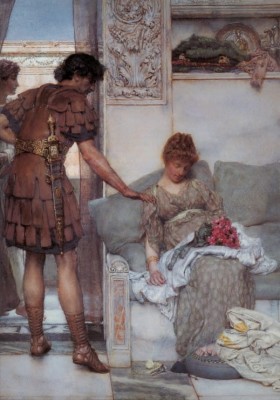 Grafika 1000 - Sir Lawrence Alma-Tadema : A Silent Greeting