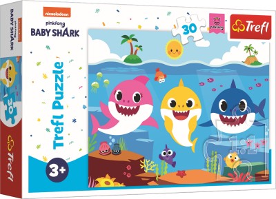 Trefl 30 - Podwodny świat rekinów / Baby Shark