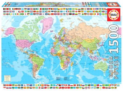 Educa 1500 - Political Worldmap
