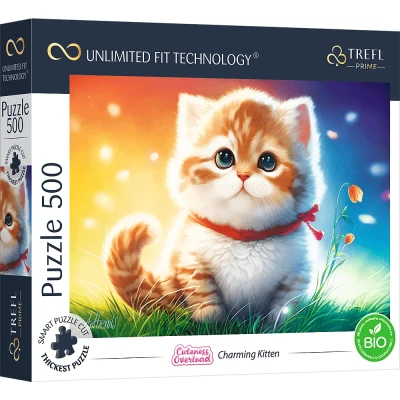 Trefl 500 UFT - Cuteness Overload: Charming Kitten