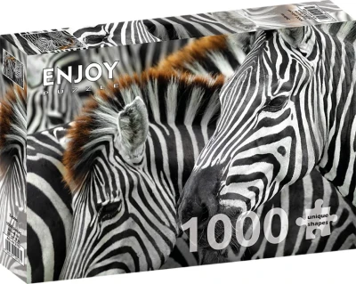 Enjoy Puzzle 1000 - Zebras