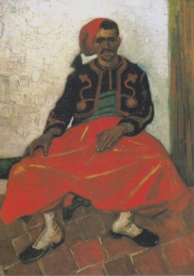 Grafika 1000 - Vincent Van Gogh - The Zouave, 1888