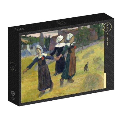 Grafika 1000 - Paul Gauguin: Breton Girls Dancing, Pont-Aven, 1888