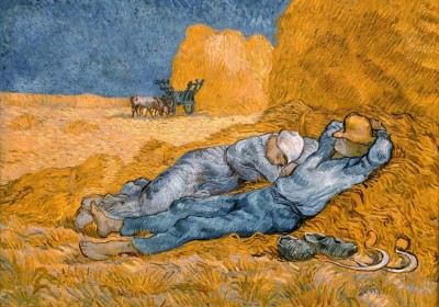Grafika 1000 - Vincent Van Gogh - The Siesta (after Millet), 1890