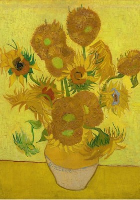 Grafika 1000 - Vincent Van Gogh - Sunflowers,1889