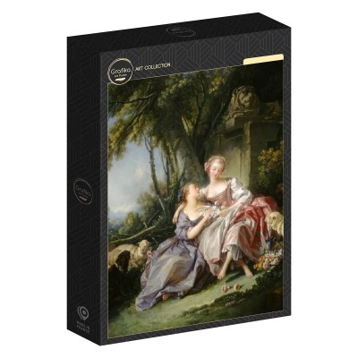 Grafika 1000 - Francois Boucher : The Love Letter, 1750 (List miłosny)