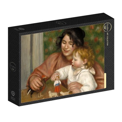 Grafika 1000 - Auguste Renoir : Gabrielle et le Fils de l'Artiste, Jean, 1895-1896