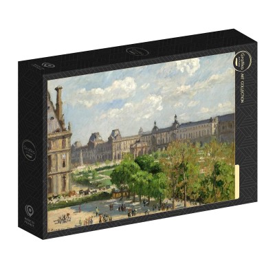 Grafika 1000 - Camille Pissarro : Place du Carrousel, Paris, 1900