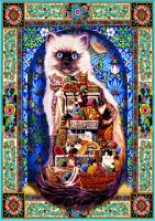 Bluebird Puzzle 1500, Cats Galore.png
