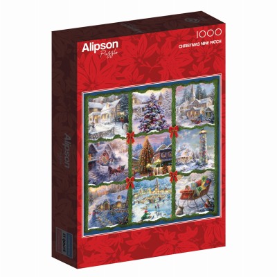 Alipson 1000 - Nicky Boehme, Christmas Nine Patch