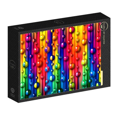 Grafika 500 - Multicolored Bubbles