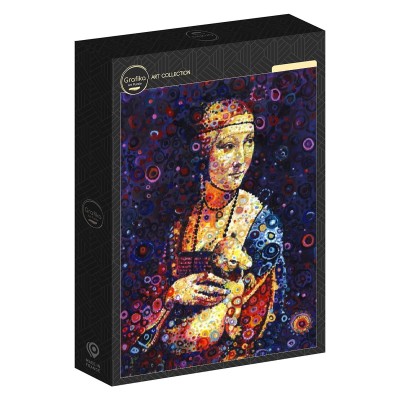 Grafika 500 - Leonardo da Vinci: Lady with an Ermine, by Sally Rich