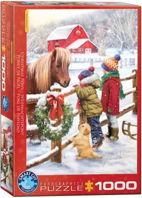 Eurographics 1000 - Christmas Pony by Simon Treadw