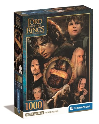 Clementoni 1000 - Compact The Lord of the Rings