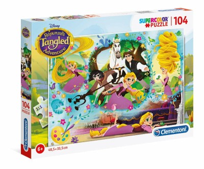 Clementoni 104 Super Kolor Rapunzel