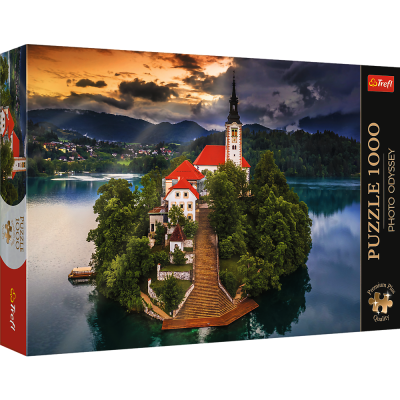 Trefl 1000 Premium Plus - Photo Odyssey: Jezioro Bled, Słowenia