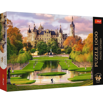 Trefl 1000 Premium Plus - Photo Odyssey: Zamek w Schwerinie, Niemcy