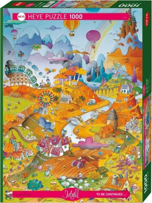 Heye 1000 - Guillermo Mordillo,  Cartoon Classics: Idyll By The Field