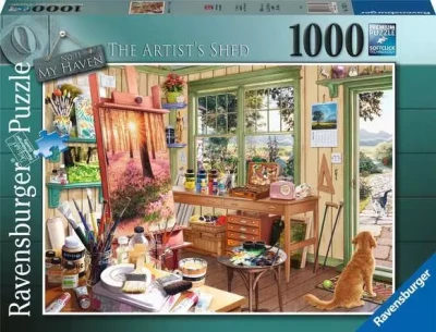 Ravensburger 1000 - Steve Read, My Haven No. 11: Artist's Shed