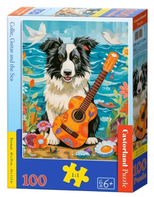 Castorland 100 - Collie, Guitar and the Sea