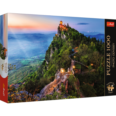 Trefl 1000 Premium Plus - Photo Odyssey: Wieża Cesta, San Marino