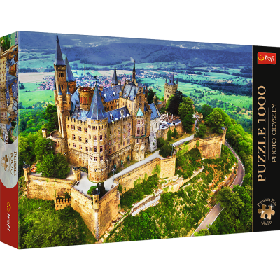 Trefl 1000 Premium Plus - Photo Odyssey: Zamek Hohenzollern, Niemcy