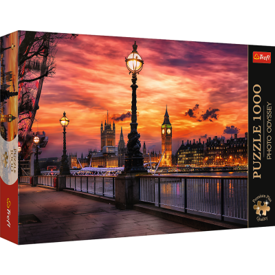 Trefl 1000 Premium Plus - Photo Odyssey:  Big Ben, Londyn