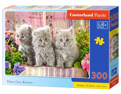 Castorland 300 - Three Grey Kittens