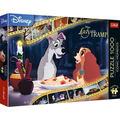 Trefl 1000 Premium Plus - Disney, Zakochany Kundel