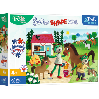 Trefl 60 XXL Super shape - Trefliki w stadninie koni