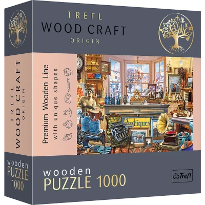 Trefl 1000 drewniane - Wood Craft, Sklep z antykami