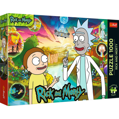 Trefl 1000 Premium Plus - Rick i Morty