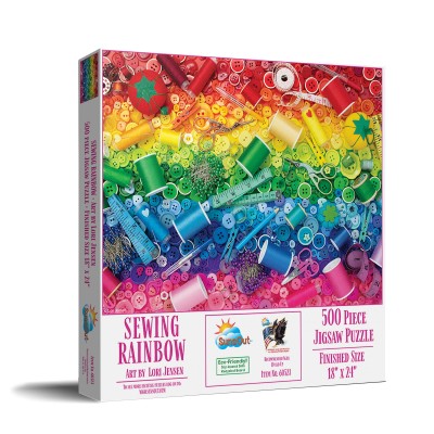 SunsOut 500 XXL - Sewing Rainbow