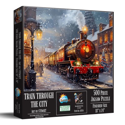 SunsOut 500 XXL - Train Through the City