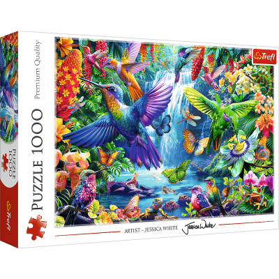 Trefl 1000 - Kolibry w tropikach