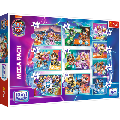 Trefl 10w1 - Wesoły dzień piesków / PAW PATROL