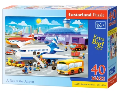 Castorland 40 Maxi - A Day at the Airport