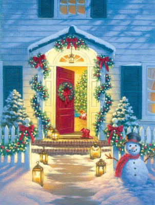 SunsOut 500 - Corbert Gauthier - Christmas Porch