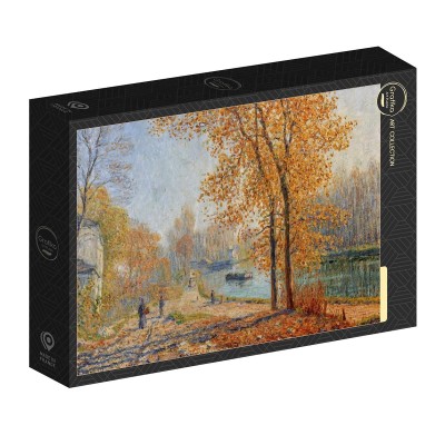 Grafika 1000 - Francis Picabia - Banks of the Loing, Autumn Morning in Moret, 1904