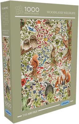 Gibsons 1000 - The Art File, Woodland Wildlife