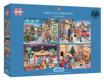 Gibsons 4 x 500 - Trevor Mitchell - Magic of Christmas